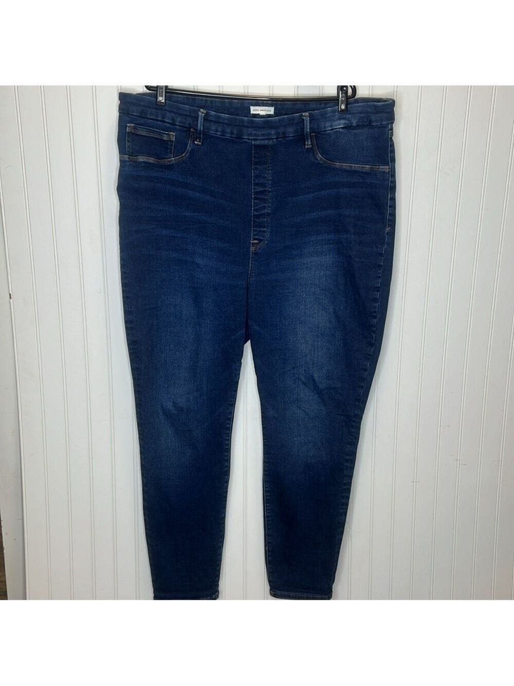 Good American Power Stretch Pull On Jeans Size 4XL